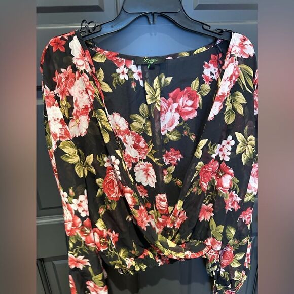 2-piece rose maxi dress set (2XL) NWOT - Picture 4 of 11